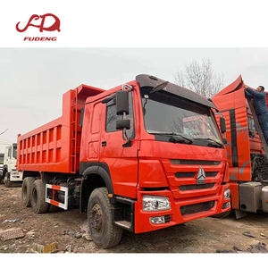 Usato 6*4 10 ruote HOWO autocarro con cassone ribaltabile 30cbm 20cbm autocarro ribaltabile di seconda mano 30T capacità di trasporto in pietra autocarro pesante - Product Image 4