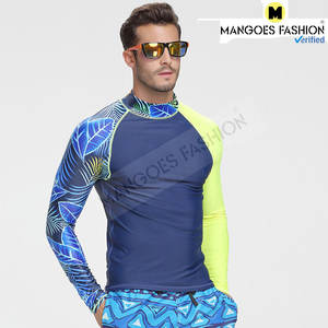 Chemises de pêche à séchage rapide unisexe personnalisable à manches longues Rash Guard vente en gros chemise de Compression concevoir votre propre chemise de bain - Product Image 5