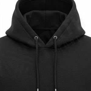 Sweat à capuche oversize en molleton de coton écologique, imprimé et brodé sur mesure, design tendance, mode décontractée pour homme - Product Image 4