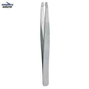 Pinzas Profesionales Ligeras, Reutilizables y Duraderas para Depilación de Cejas con Punta Puntiaguda de Acero Inoxidable - Product Image 1