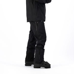 Fabricación personalizada invierno otoño pantalones de esquí holgados impermeables bolsillos con múltiples solapas calentados a prueba de viento nuevos deportes pantalones de nieve holgados - Product Image 3