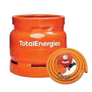 Pour l'EXPORTATION – Bouteille de gaz composite légère en fibre de verre et plastique de haute qualité avec régulateur doseur, tuyau et pinces - Product Image 6