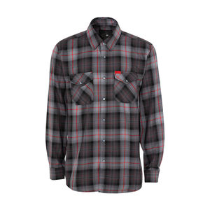 Camisa de Franela Casual de Invierno para Hombre, Camisas de Franela a Cuadros de Poliéster de Manga Larga de Alta Calidad al por Mayor, Transpirables, OEM - Product Image 6