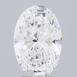 เพชรทรงรี 4.9 กะรัต สี E เพชรเลี้ยงในห้องปฏิบัติการ ได้รับการรับรองจาก IGI ความสะอาดระดับ VS1 แบรนด์ Rising รับสั่งทำแหวนหมั้น - Product Image 1