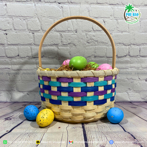 PRODUIT TOP Durable et élégant: des paniers-cadeaux en bambou pour une célébration de Pâques plus verte de haute qualité - Product Image 5