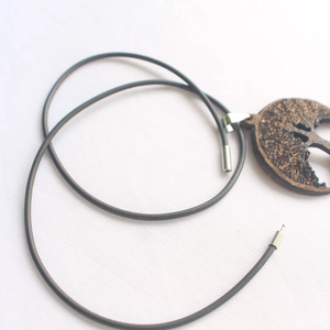 Árbol de cáscara de coco-Coco tropical-Coco Husk Tree CocoShell Timber of Life Collar hecho a mano y ecológico - Product Image 3