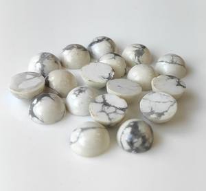 หินฮาวไลท์กลม6มม. สีขาวธรรมชาติ - Product Image 3