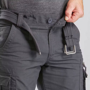 กางเกงคาร์โก้ผู้ชายเอวกลาง น้ำหนักเบา ใส่ได้หลากหลาย ดีไซน์สบายๆ สำหรับใช้งานกลางแจ้งในเมืองแบบลำลอง - Product Image 5