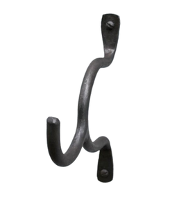 Gancho de pared de diseñador Chapado en latón de tendencia superior Gancho de pared doble Hogar Hotel Restaurantes Uso en calidad sostenible - Product Image 3