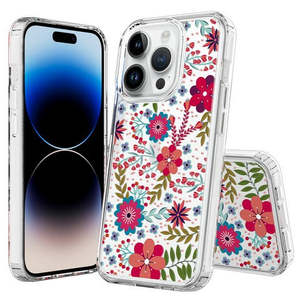 เคสใสแบบไฮบริดพรีเมียมสำหรับ iPhone 18 Pro Max และ iPhone 17 Pro Max พร้อมลายตกแต่ง # 1 - Product Image 1