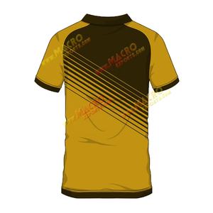 เสื้อโปโลซับลิเมชันสำหรับกอล์ฟเสื้อโปโลสามารถปรับแต่งได้ด้วยการพิมพ์ซับลิเมชันแบบระบายอากาศมีตัวเลือกขายส่ง - Product Image 3