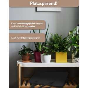 Bolsa de fieltro negra para transportar leña, bolsas de lavandería, categoría de producto - Product Image 1