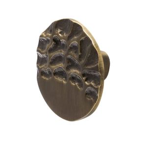 Wholesale brass knob with hammered <b>pull</b> cabinet <b>for</b> <b>home</b> dresser door cabinet furniture decorative kitchen wardrobe handle knobs - Product Image 4