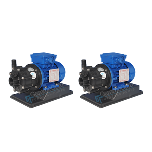 Pompe centrifughe magnetiche mod. HTM 4 PP PVDF con motore 0,12kw GR 56 B 2P in plastica per la movimentazione dell'acido pompa dell'acqua magnetica - Product Image 2