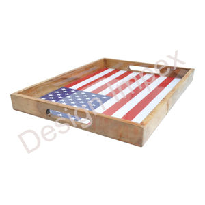 Bandeja para Servir Desayuno, Rectangular Grande, Bandejas Grandes de Uso Comercial Multiusos, Bandeja de Madera Desechable de Grado Alimenticio - Product Image 3