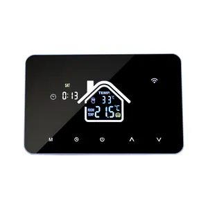 New smart home Tuya wifi zigbee amzo Google Alexa Programmable settings smart water heater control panel smart thermostat