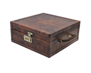 Boîte à vin exclusive faite à la main Designer en cuir véritable meilleur sac de rangement de haute qualité Case Collection en gros - Product Image 4