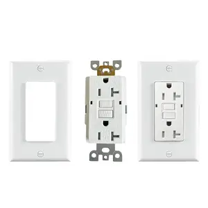 3Grace AC 20A 125V Gfi Outlet Walltamper Resist Receptacle Outlet Tr Gfci Socket