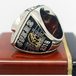 Anillo de Campeonato NFC 2019 de los San Francisco 49ers, Hecho a Medida, Clásico, Premium, Regalo para Fanáticos del Fútbol Americano, Coleccionable, con Logotipo CZ, para Bodas - Product Image 4