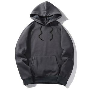 New Arrival Casual Winter <b>Hoodie</b> for <b>Men</b> with 100% Cotton Knit Fabric Plain Dyed Breathable Quick Dry Anti Pilling Oversized - Product Image 3
