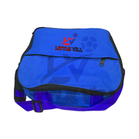 Ensemble de boules de boccia de haute qualité avec sac de transport, poches rouge, bleu, blanc, kit d'arbitre, pagaie, calibre, ruban, cuir synthétique, logo personnalisé