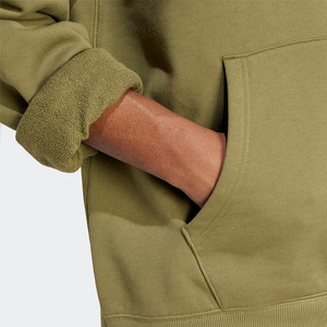 Custom <b>Men's</b> <b>Pullover</b> Hoodie Thick Oversized Sweatshirt With Hemp Cotton Logo Solid Style <b>for</b> Autumn Season Hoodies - Product Image 6