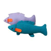 Peluche Interactive de luxe en forme de carpe pour chien, jouet à mâcher pour animal de compagnie, petit chien, formation dentaire, chien, chat