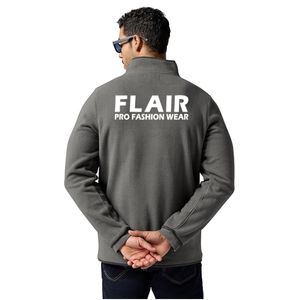 Chaqueta Polar Técnica de Invierno para Hombre con Logotipo Personalizado del Fabricante, Chaqueta Casual con Media Cremallera, Cortavientos, Impermeable, Bordada - Product Image 3