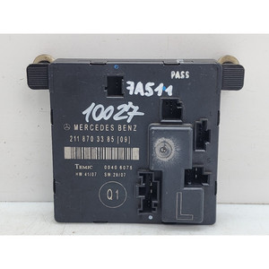 UNIDAD DE CONTROL DE PUERTA TRASERA IZQUIERDA MERCEDES Clase E Sedán W211 2ª Serie A2118703285 (07>) - Product Image 1