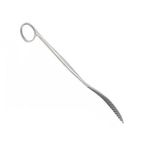 Palanca de hueso Surzon Lanes personalizada, mango de anillo de palanca ortopédica de acero inoxidable dentado curvo de 9 pulgadas - Product Image 5