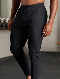 กางเกงกีฬากลางแจ้งของผู้ชายแบบสั่งทำลายสีทึบโพลีเอสเตอร์ล้างระบายอากาศได้ดีกันลมพร้อมเทคนิคมัดย้อม - Product Image 5