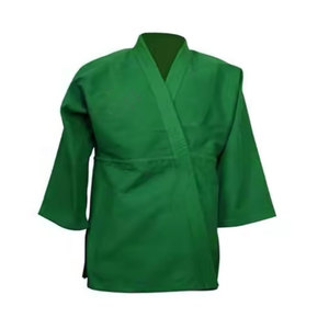 Meilleur design personnalisé tenue de karaté pour bébé blanc noir uniforme de karaté pour bébé costume élastique avec cordon de serrage vêtements d'arts martiaux - Product Image 6