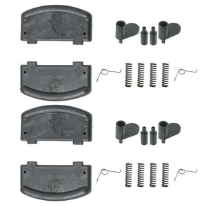 Ensemble complet de 2 loquets de fenêtre coulissante pour Ford Transit T18 - Product Image 1