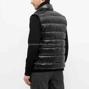 Gilet matelassé de sport d'extérieur, isolation thermique, vente en gros, logo personnalisé OEM - Product Image 5