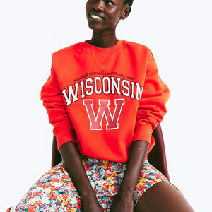 Sudadera Deportiva Personalizada al por Mayor, Último Modelo, Corte Ajustado, Cuello Redondo para Mujer - Product Image 1