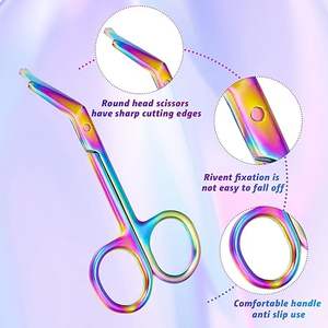 กรรไกรตัดผ้าพันแผลคุณภาพพรีเมียม ใบมีดโค้ง สำหรับตัดผ้าพันแผล - Product Image 3