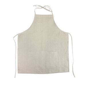 Delantal de Lona de Algodón con Estampado Personalizado, Delantal de Cocina con Logotipo, Bolsillo, para Salón, Barbacoa, Limpieza, Resistente al Agua, Ecológico - Product Image 3