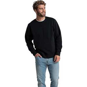 เสื้อสเวตเตอร์กีฬาผ้าฝ้าย100% 360ก. สำหรับผู้ชายคอกลมถักและมีซับในสำหรับฤดูใบไม้ร่วง - Product Image 5