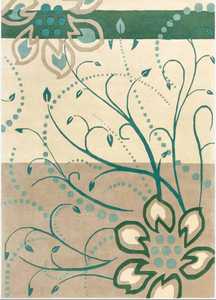 Tapis en laine touffeté à la main de qualité supérieure Nouveau design abstrait géométrique fait à la main Tapis de taille personnalisée disponibles - Product Image 6