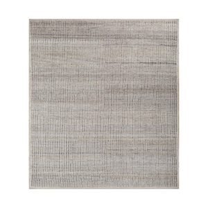 Tapis en laine afghane bleu Manifest noué à la main, couleur unie, forme rectangulaire, design abstrait patchwork pour salon d'adolescent Re-1339 - Product Image 1