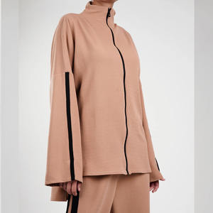 ชุดเซ็ตเสื้อฮู้ดดี้และกางเกงจ็อกเกอร์ผ้าฟลีซคอตตอน 100% สไตล์สตรีทแวร์สำหรับฤดูหนาว พร้อมโลโก้สั่งทำพิเศษ - Product Image 2