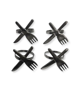 <b>Metal</b> Napkin Ring Premium Gold Plating Decorative <b>Metal</b> Napkin Ring Elegant Napkin <b>Holder</b> at Discounted Price - Product Image 2