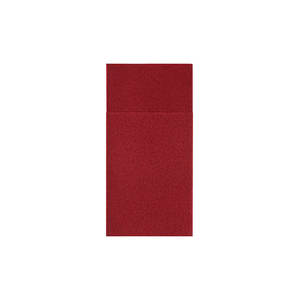 Serviettes de table Kanguro bordeaux 48x48cm, douces et absorbantes, 360 pièces, B2B - Product Image 1