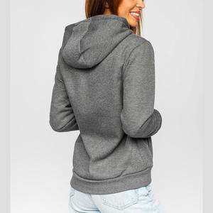 เสื้อฮู้ดผู้หญิง ผ้าฟลีซหนา 500 กรัม ทรงหลวม สีพื้น แบบยูนิเซ็กซ์ ไซส์ใหญ่ สไตล์เบสิก สำหรับฤดูใบไม้ร่วงและฤดูหนาว เสื้อสเวตเชิ้ตมีฮู้ดสำหรับผู้หญิง - Product Image 4