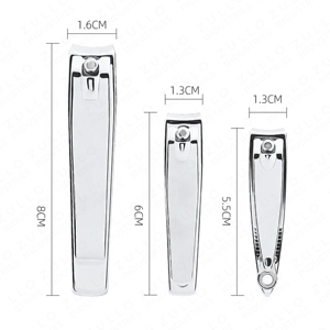 Coupe-ongles professionnel en acier inoxydable argenté, personnalisable, multicolore, pour manucure et pédicure, vente en gros - Product Image 2