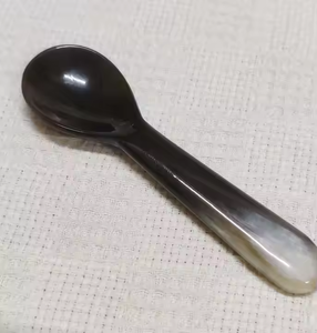 Natural Buffalo Horn Large and Small <b>Spoon</b> Cutlery <b>Salad</b> <b>Spoon</b> Handmade Horn <b>spoon</b> by crescent crafts - Product Image 2