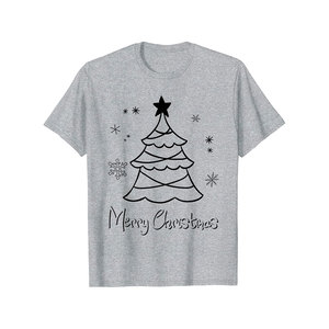 Wholesale Custom Printed <b>Men's</b> <b>Christmas</b> <b>T</b>-<b>Shirt</b> Casual 100% Cotton <b>Christmas</b> <b>T</b>-<b>Shirt</b> - Product Image 6