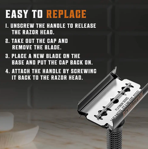 ANAAIF Safety Razor Factory Estuche de cuero Cuenco de madera y brocha de soporte-Herramienta de afeitado en polvo - Product Image 4