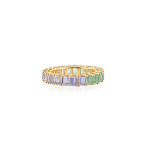 18K <b>Gold</b> Plated <b>Vintage</b> Signet <b>Ring</b> for Boys-Rhodium Finish Trendy Eternity Style Jewelry - Product Image 1