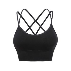 Soutien-gorge d'entraînement OEM avec logo personnalisé Soutien-gorge de sport pour femme Fitness 2023 Nouvel ensemble de yoga Soutien-gorge de sport sexy pour femmes Vêtements de yoga pour la salle de sport - Product Image 3